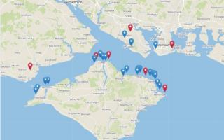 Solent polluted by sewage in 2023