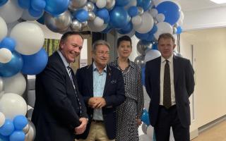 Alan Titchmarsh opens new diagnostic department at Hampshire hospital