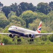 British Airways first flight from Southampton Airport
